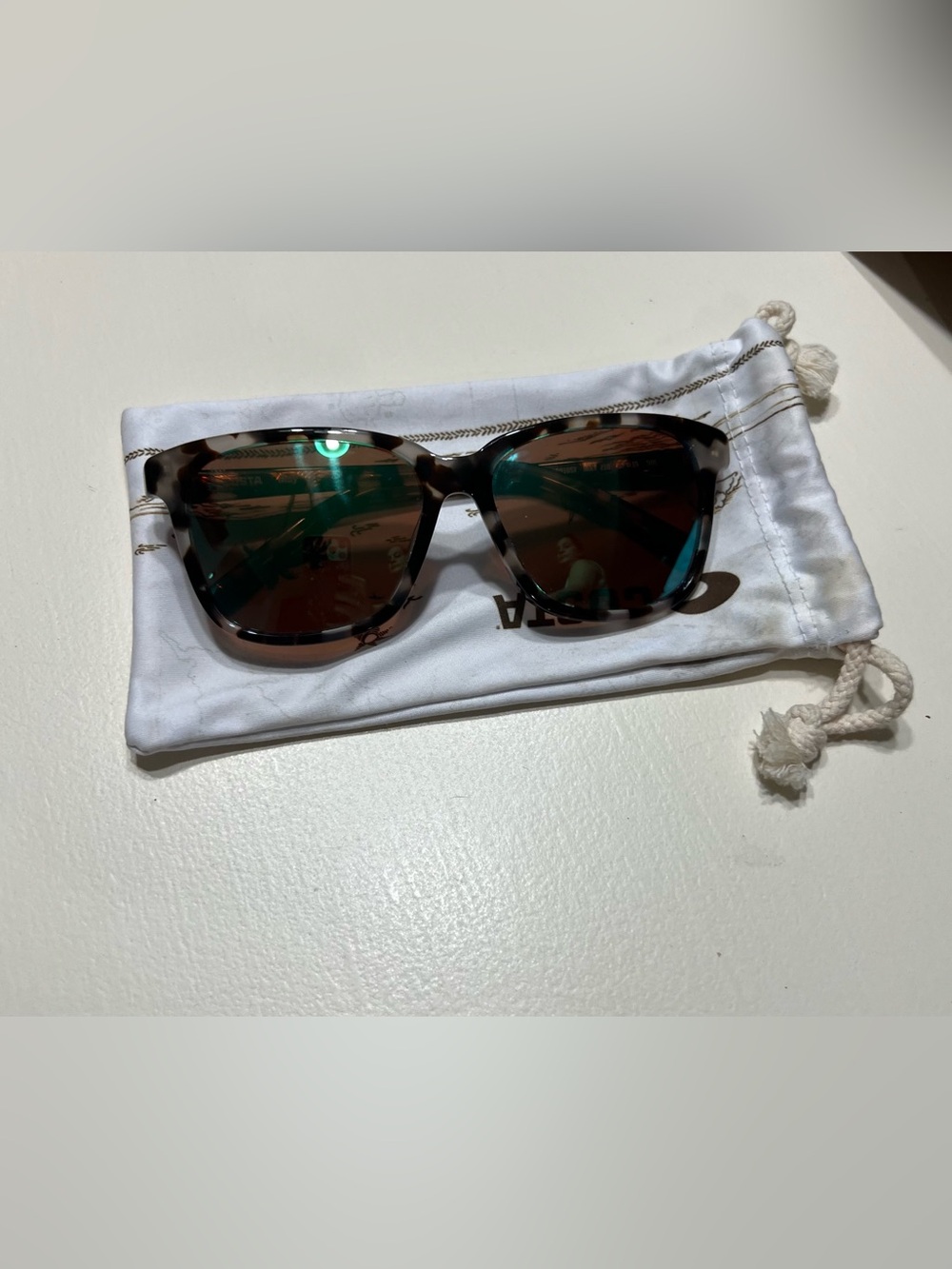 Costa Tortoiseshell Frame Sunglasses with Brown Lenses. May 210